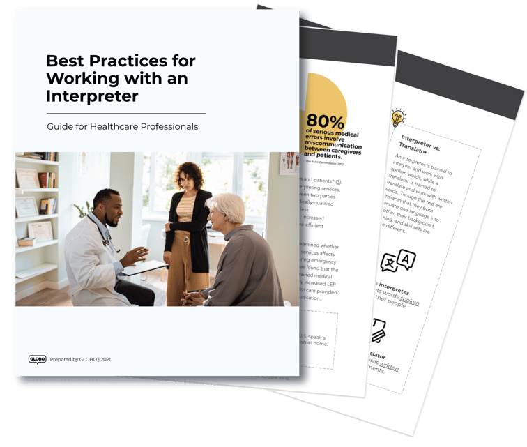 Interpreter Best Practices Healthcare Professional's Guide