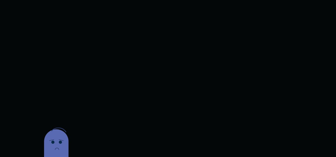 Don't leave me in the dark