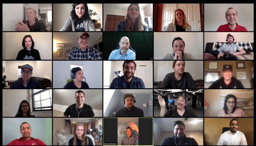 GLOBO Employees on Zoom