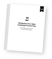 Language Access Plan Free Workbook