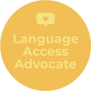 language access advocate pin-01